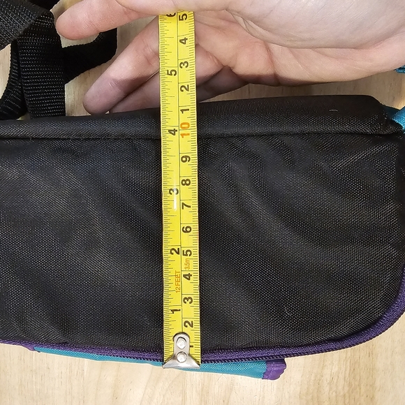 Vintage 90's Sports Zone Teal Fanny Pack - Picture 11 of 12